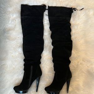 Steve Madden thigh, high boot